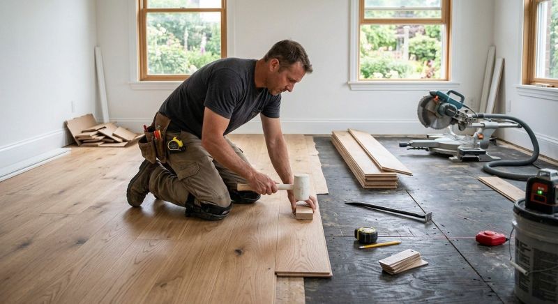 Hardwood Floor Installation in Dade City, FL
