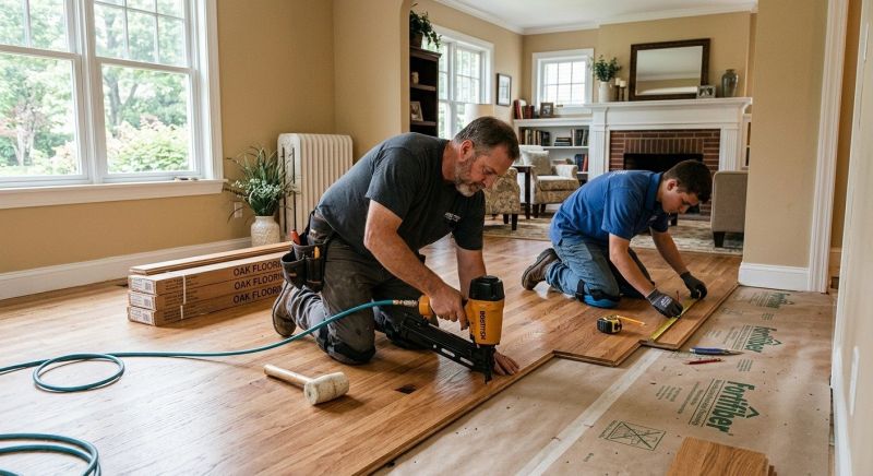 Hardwood Floor Installation in Dover, FL