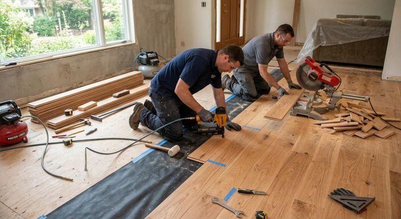 Hardwood Floor Installation in Hernando County, FL
