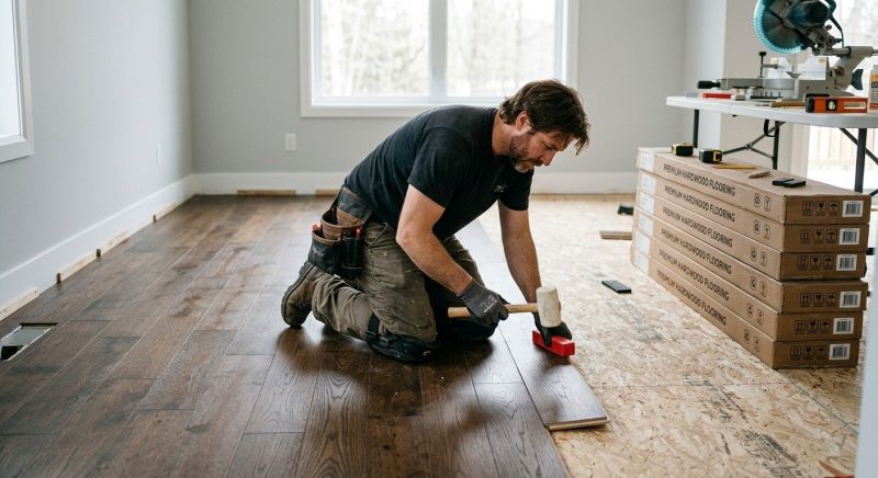 Hardwood Floor Installation in Riverview, FL