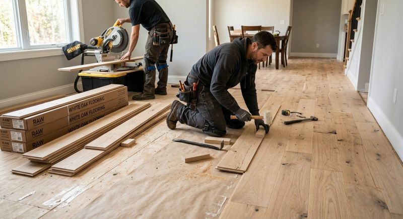 Hardwood Floor Installation in Seffner, FL