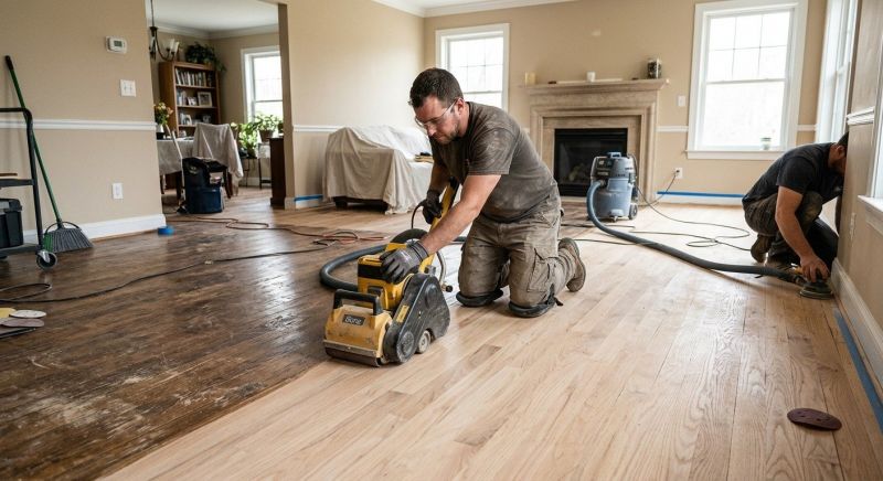 Hardwood Floor Renovation in Wesley Chapel, FL