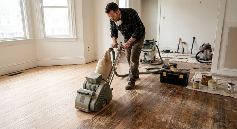 Hardwood Floor Renovation in Wesley Chapel, FL