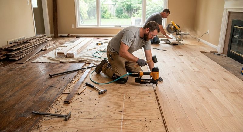 Hardwood Replacement in Wesley Chapel, FL