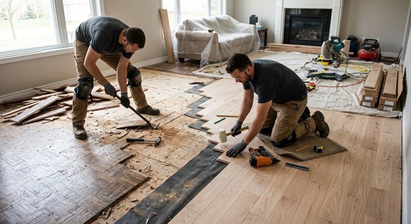 Hardwood Replacement in Lutz, FL