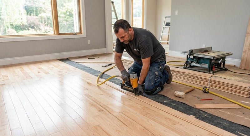Maple Flooring Installation in Land O Lakes, FL