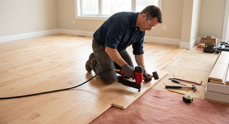 Maple Flooring Installation in Wesley Chapel, FL