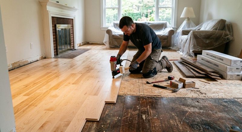 Maple Flooring Installation in Seffner, FL