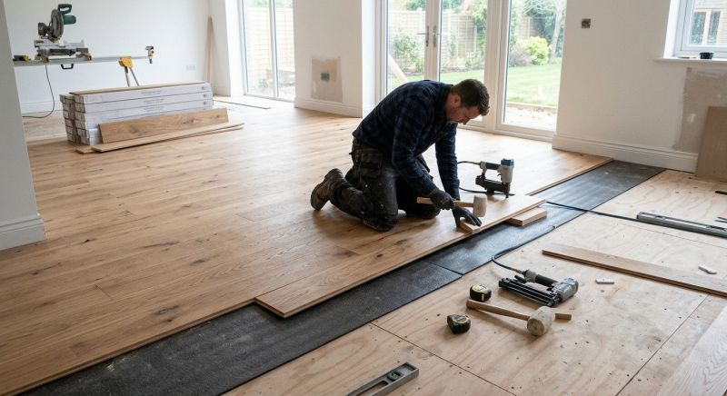 Oak Floor Installation in Dade City, FL