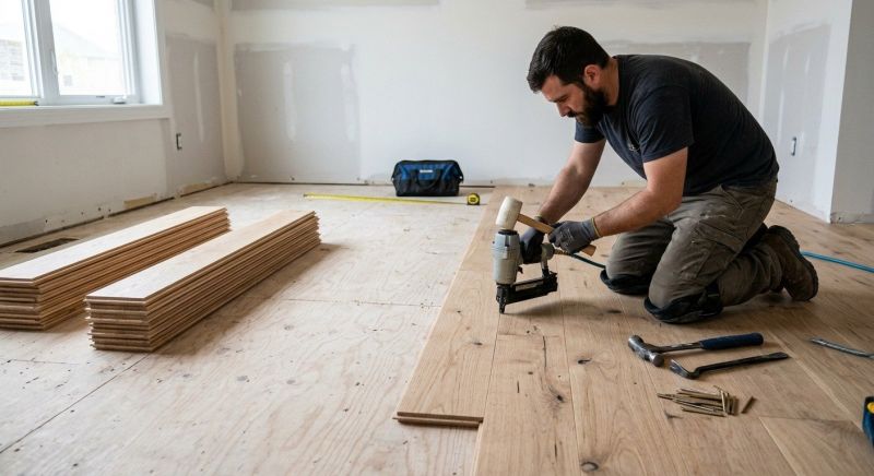 Oak Floor Installation in Dade City, FL