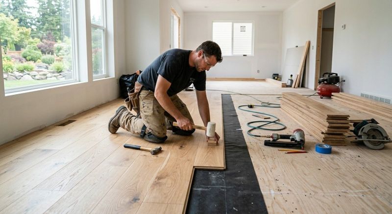 Oak Floor Installation in Dover, FL