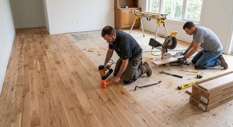 Oak Floor Installation in Hernando County, FL