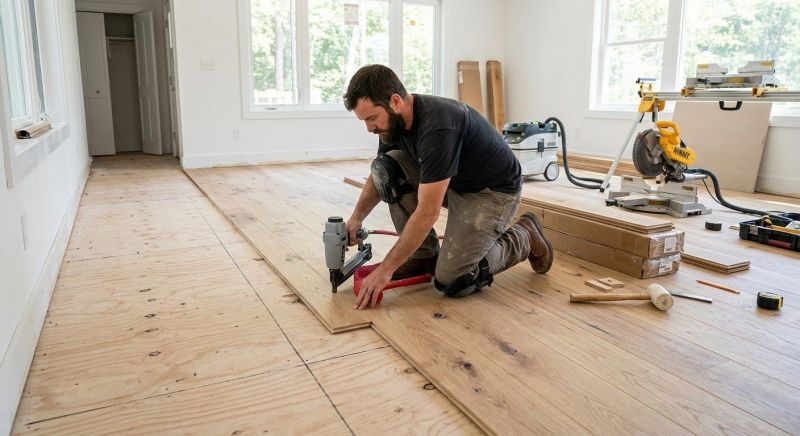 Oak Floor Installation in Hillsborough County, FL