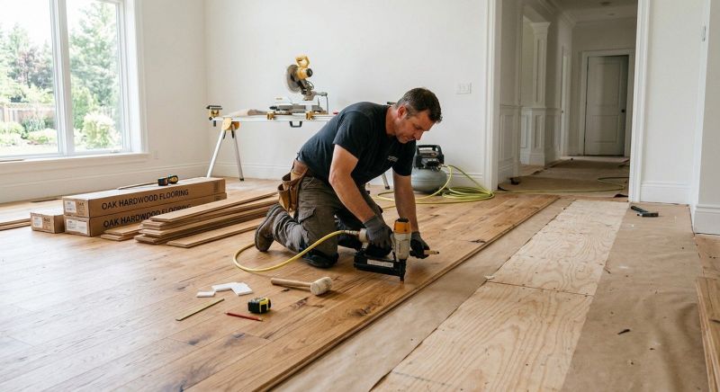 Oak Floor Installation in Kathleen, FL