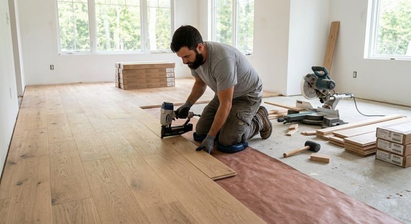 Oak Floor Installation in Land O Lakes, FL