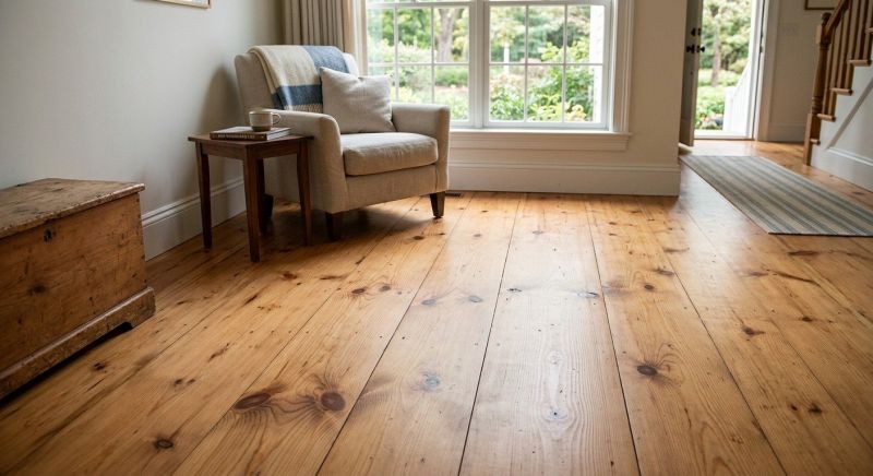 Pine Floor Installation in Wesley Chapel, FL