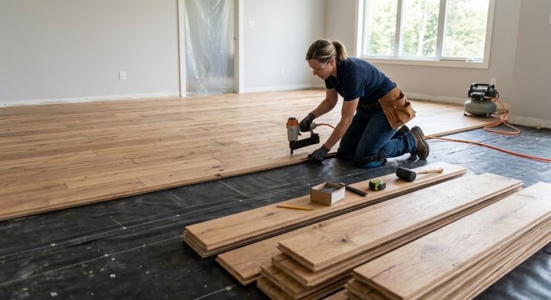 Plank Floor Installation in Wesley Chapel, FL