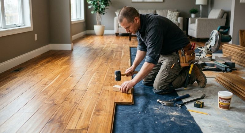 Teak Flooring Installation in Wesley Chapel, FL