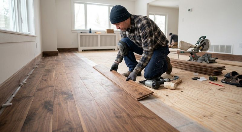 Walnut Flooring Installation in Wesley Chapel, FL