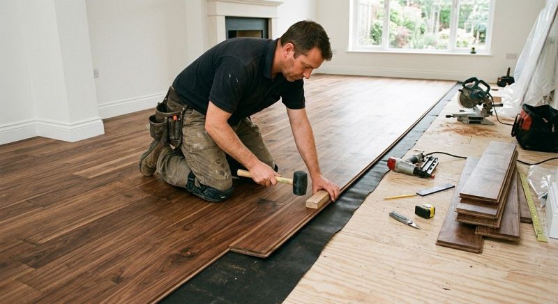 Walnut Flooring Installation in Wesley Chapel, FL