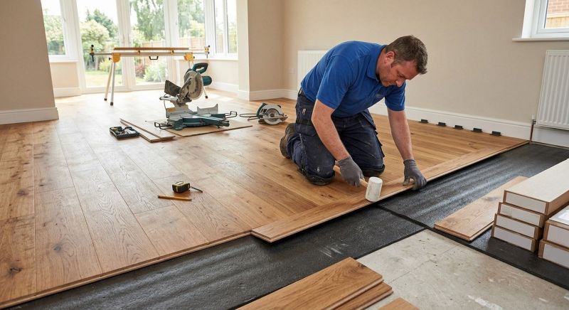 Wide Plank Floor Installation in Wesley Chapel, FL