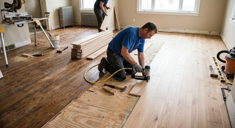 Wood Floor Replacement in Brandon, FL