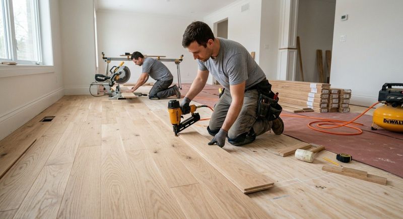 Wood Floor Replacement in Riverview, FL